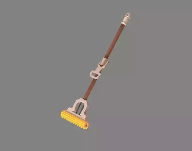 Cartoon mop