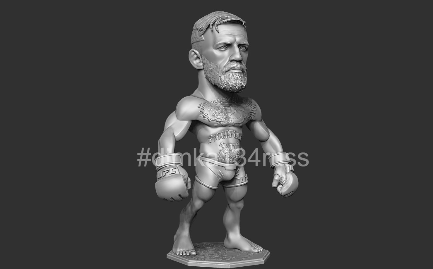 Conor McGregor 3D print model