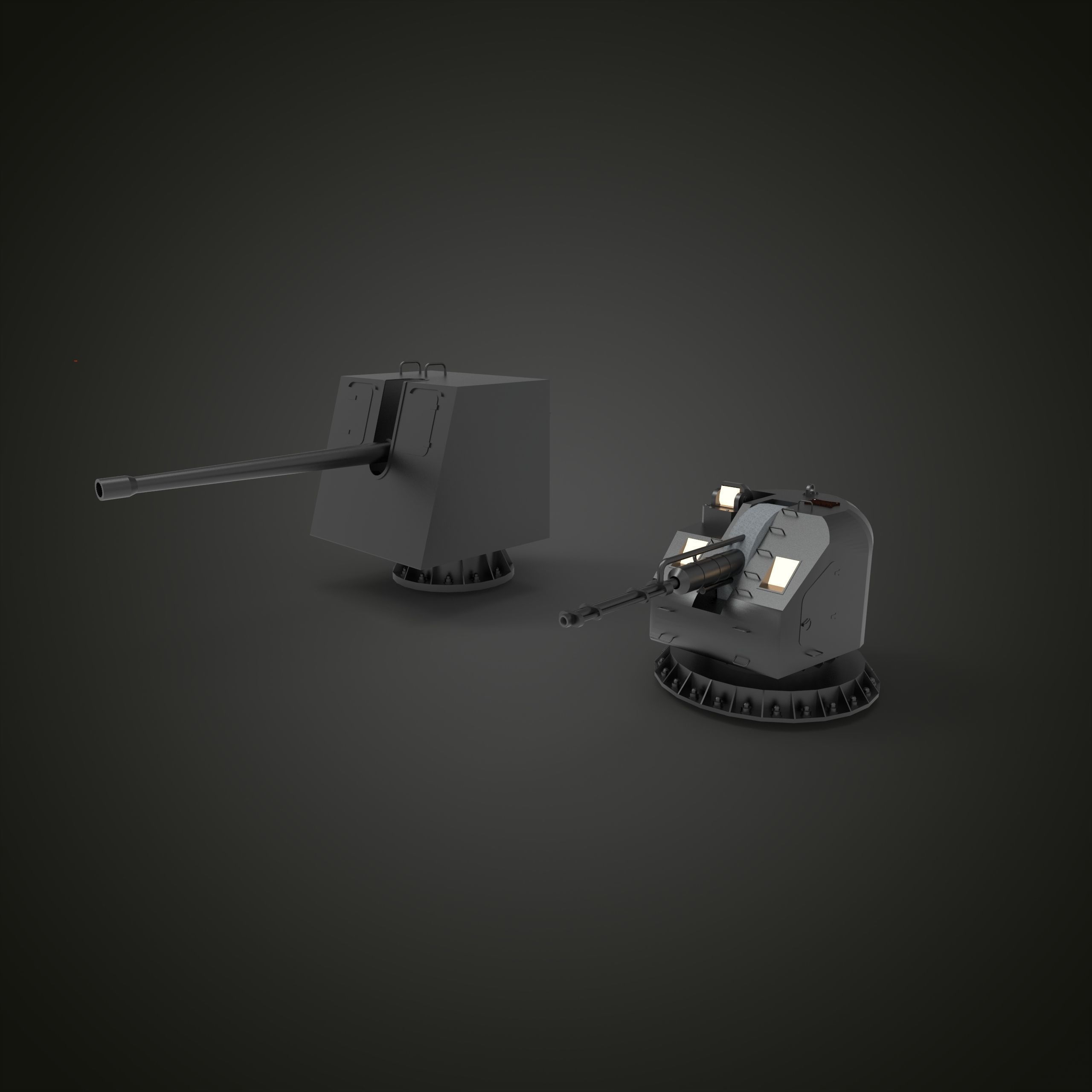 Ship Weapon 3D model_5