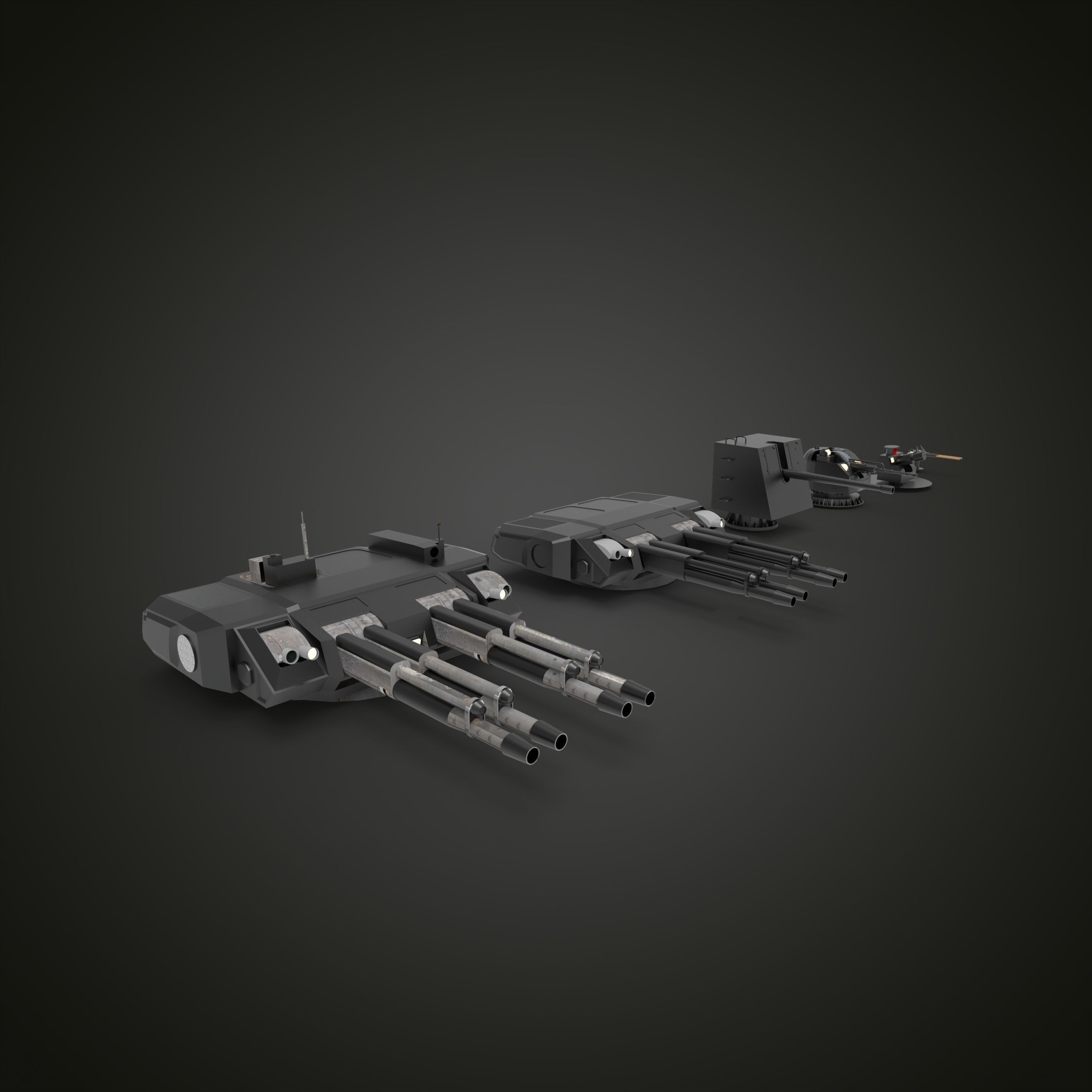 Ship Weapon 3D model_14