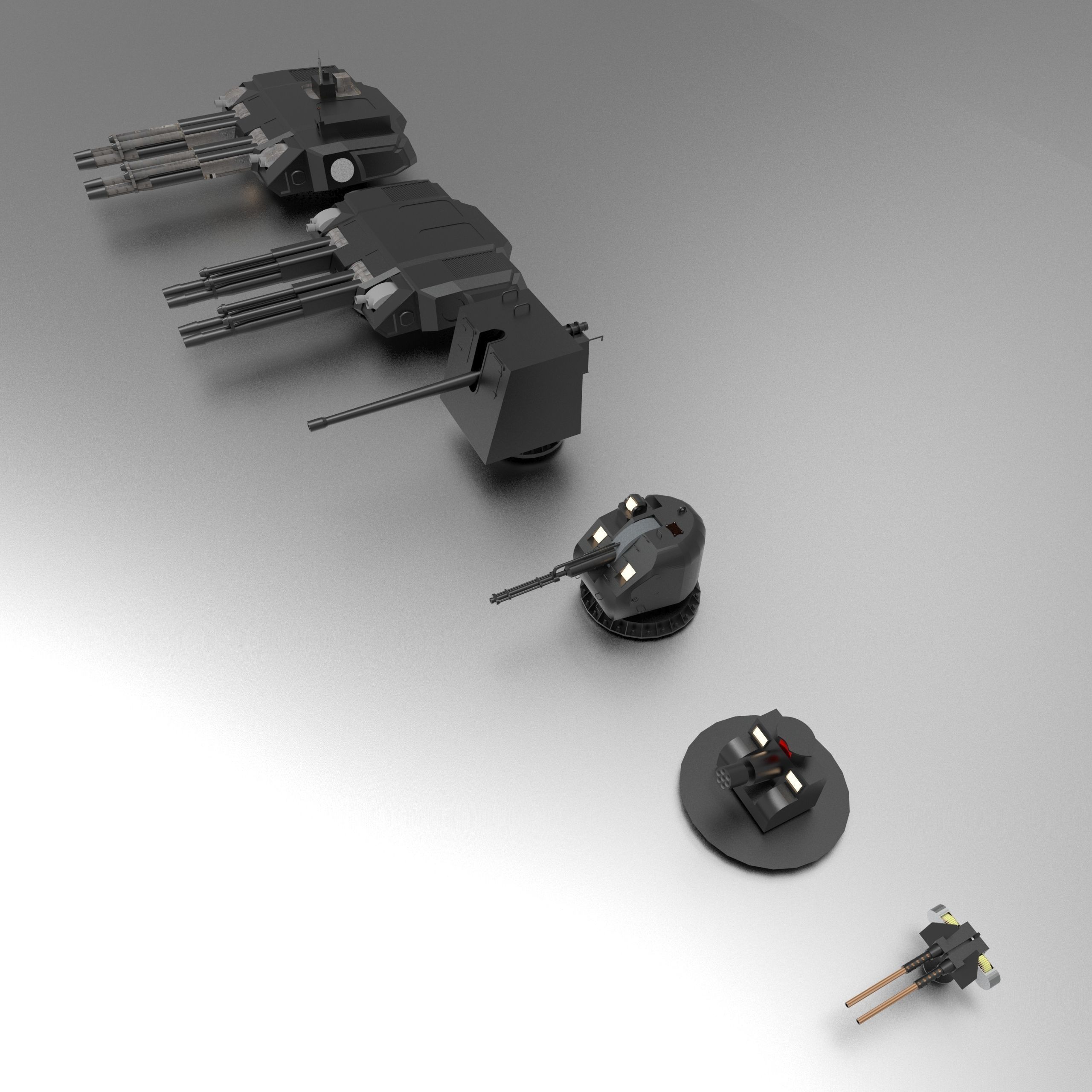 Ship Weapon 3D model_12