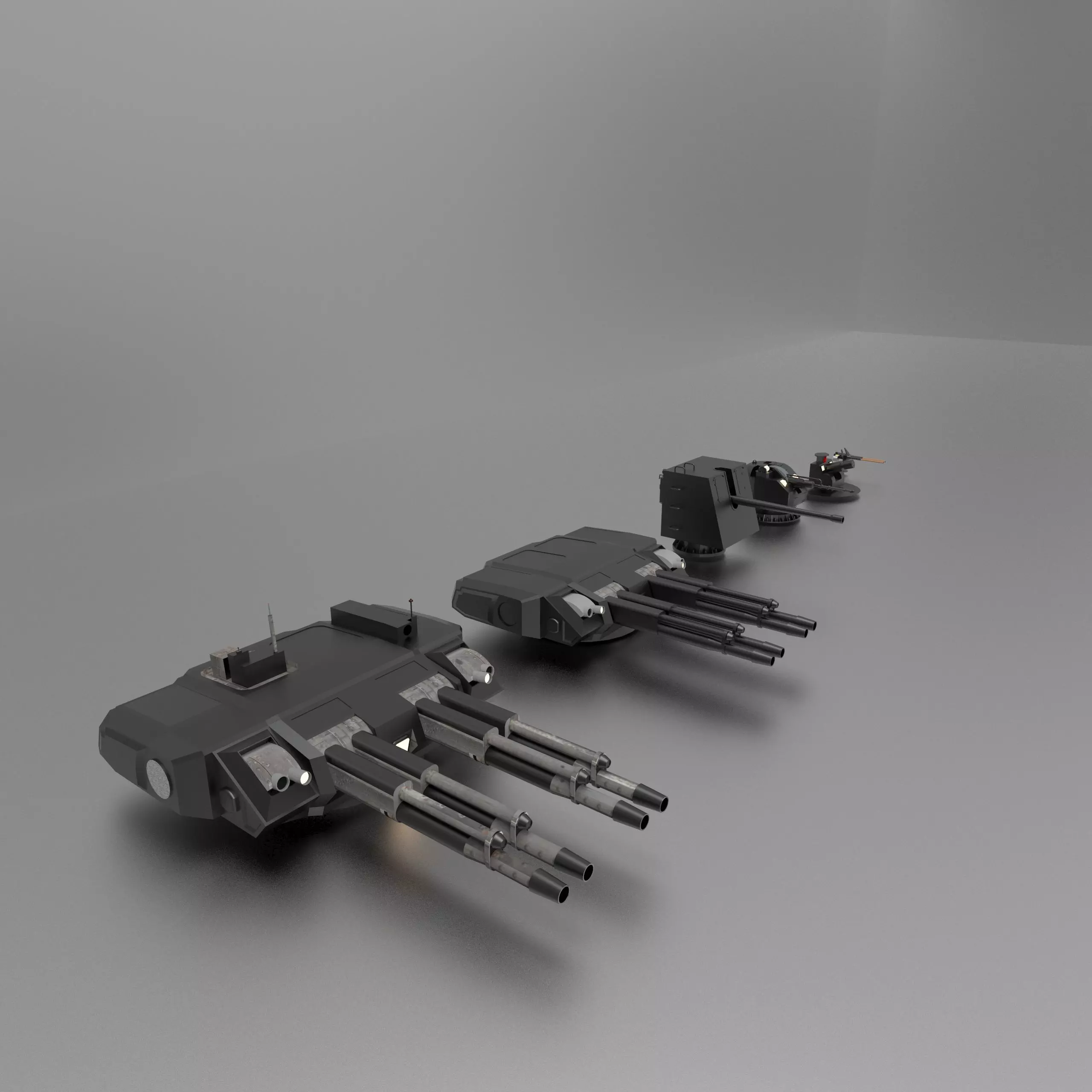 Ship Weapon 3D model_0