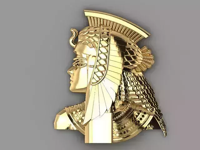 Cleopatra egyptian queen head
