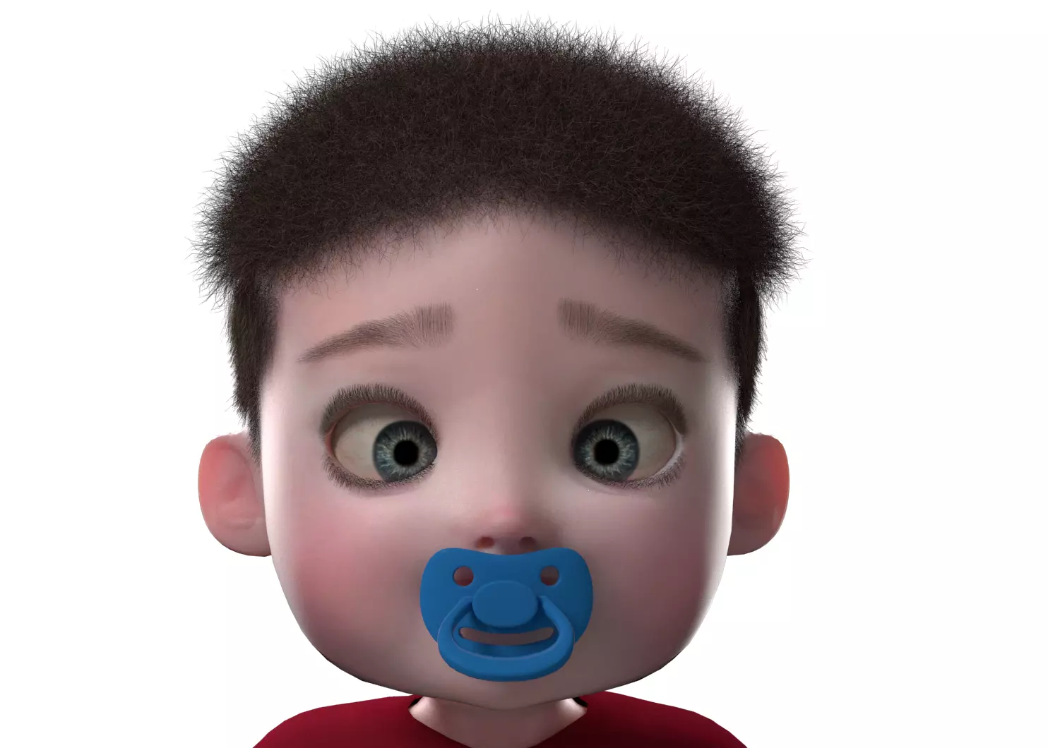 Baby Boy Character 3D model