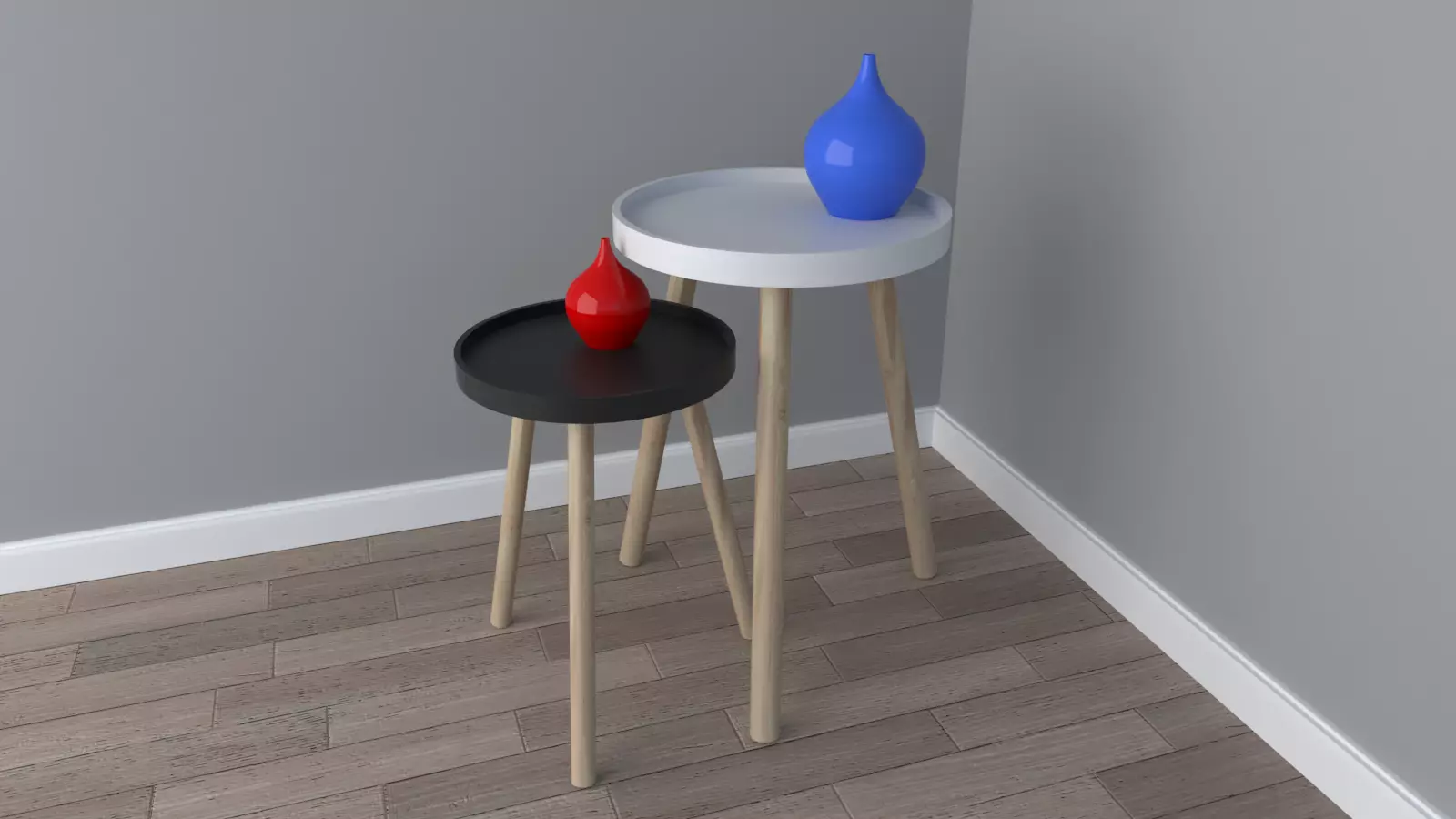 side table Free 3D model