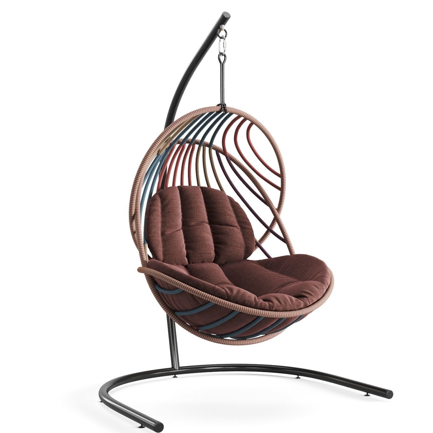 Dedon Hanging Lounge Chair Kida 3D model CGTrader