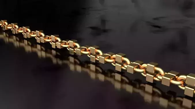 Tiffany chain link model