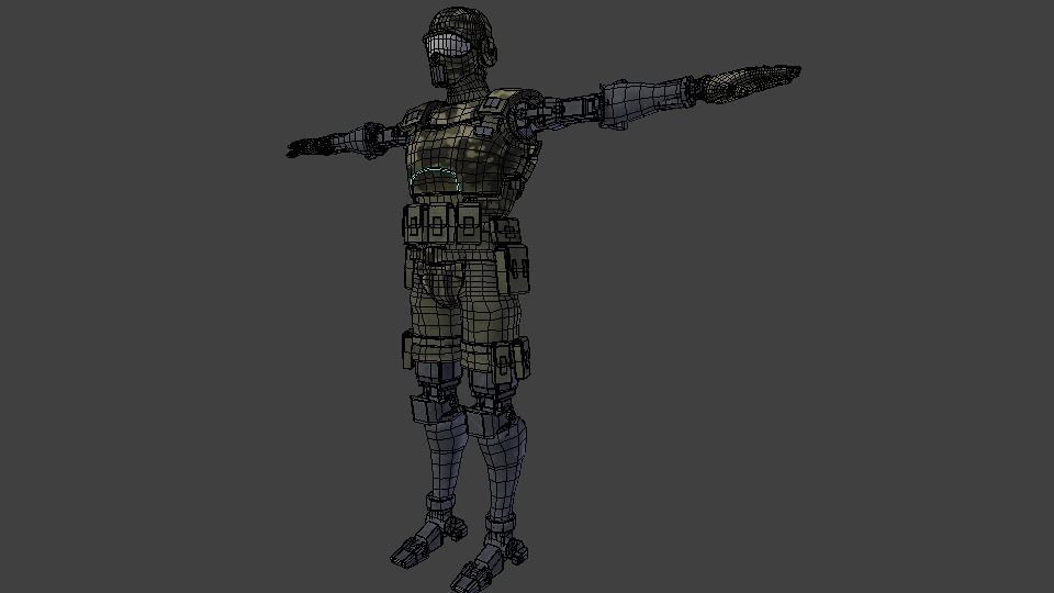 Future soldier 3D model_4