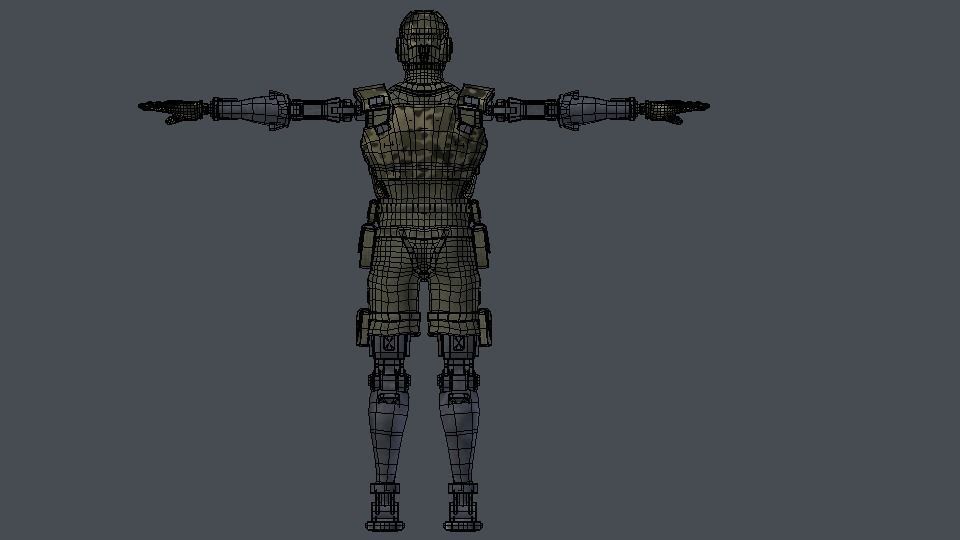 Future soldier 3D model_16