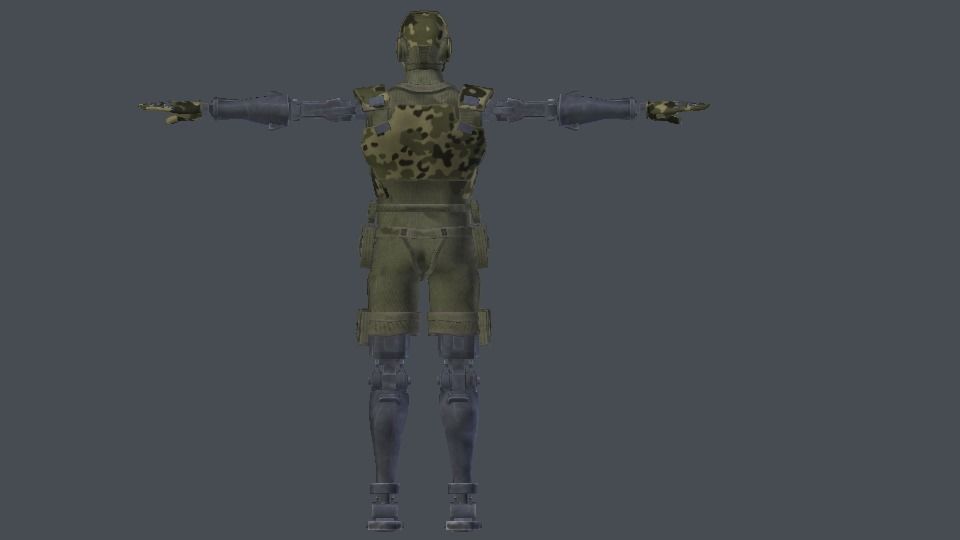 Future soldier 3D model_14