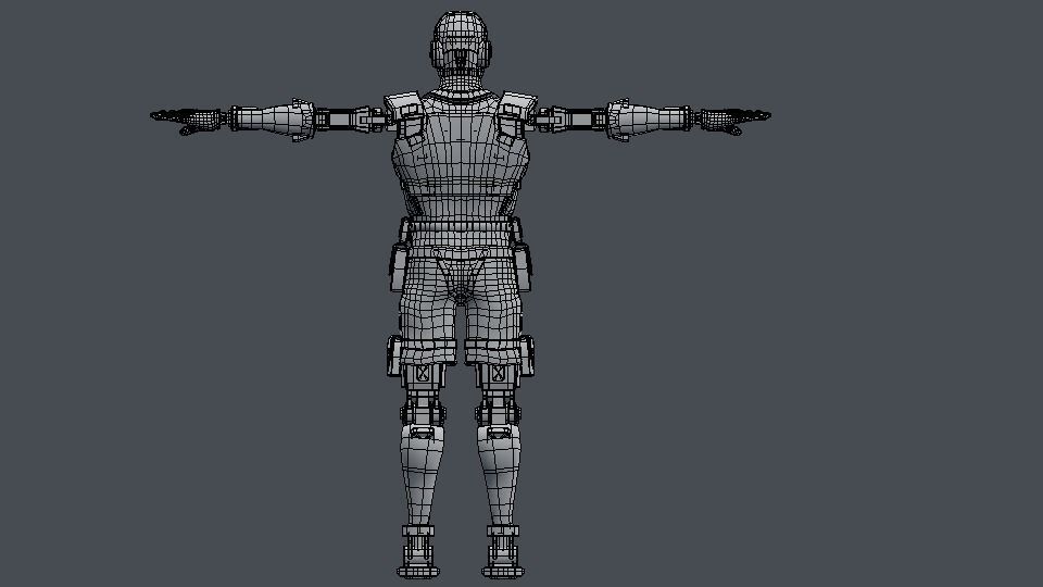 Future soldier 3D model_15
