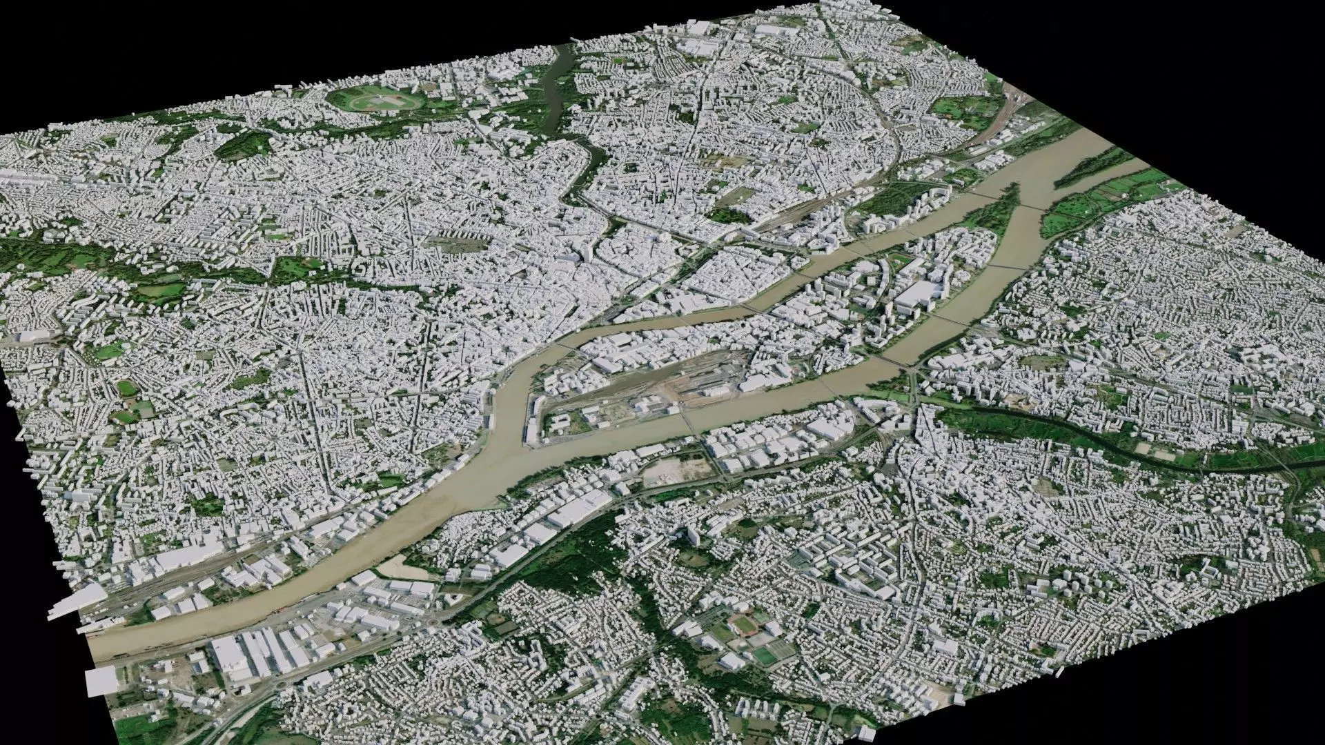 Nantes - France 3D model_0