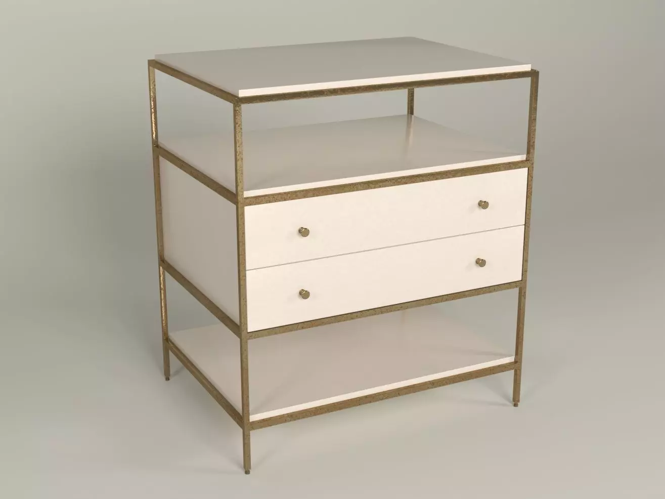 Julian Chichester Bay bedside Table Free low-poly 3D model