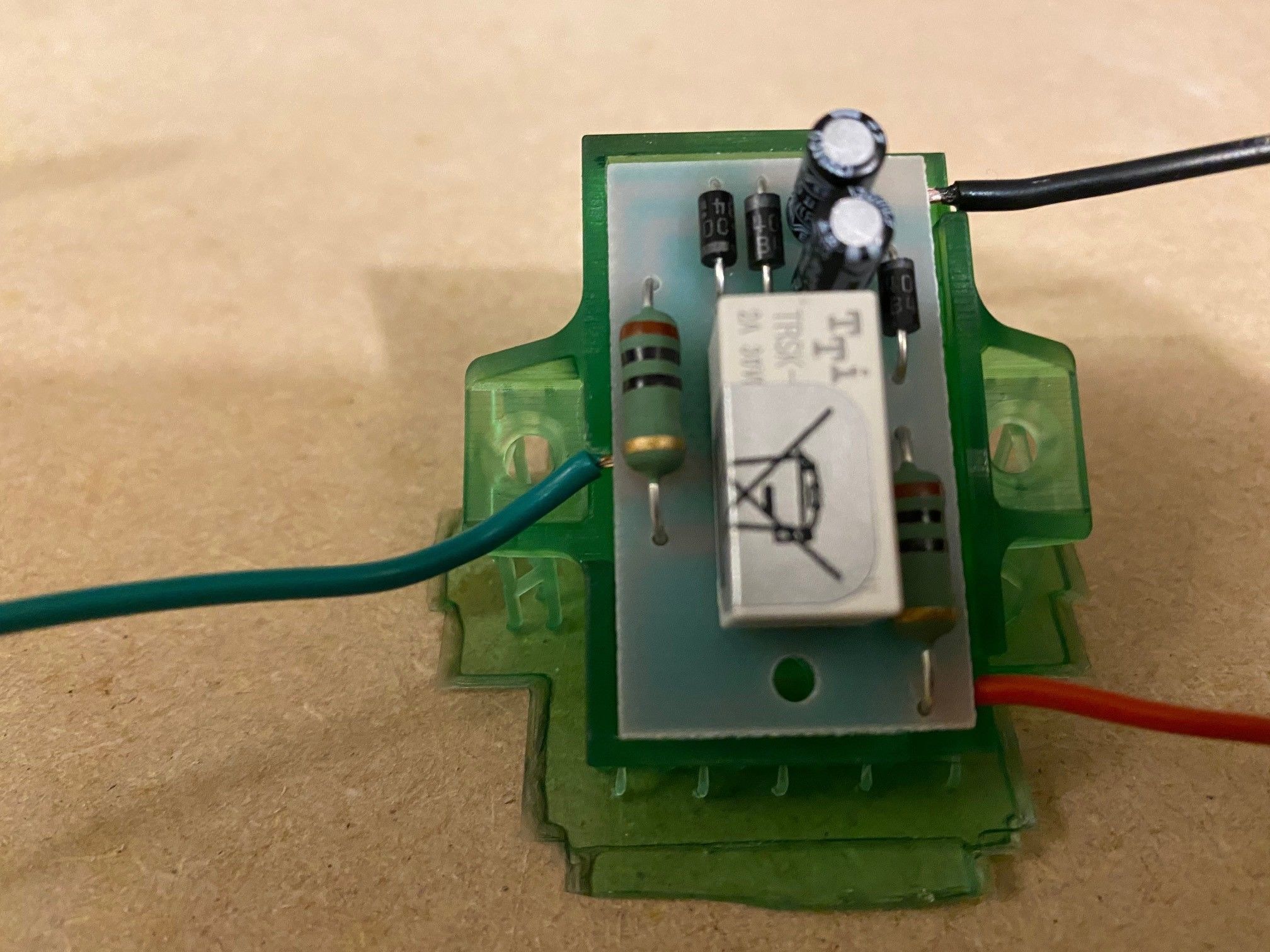 Model Railway BPDCC80 Gaugemaster Autofrog Mounting Bracket 3D print model_2