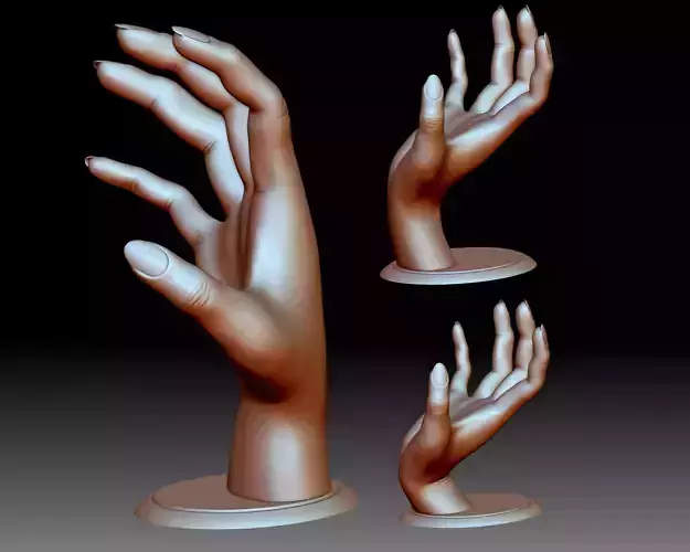 Hand Stand Jewelry Storage printable