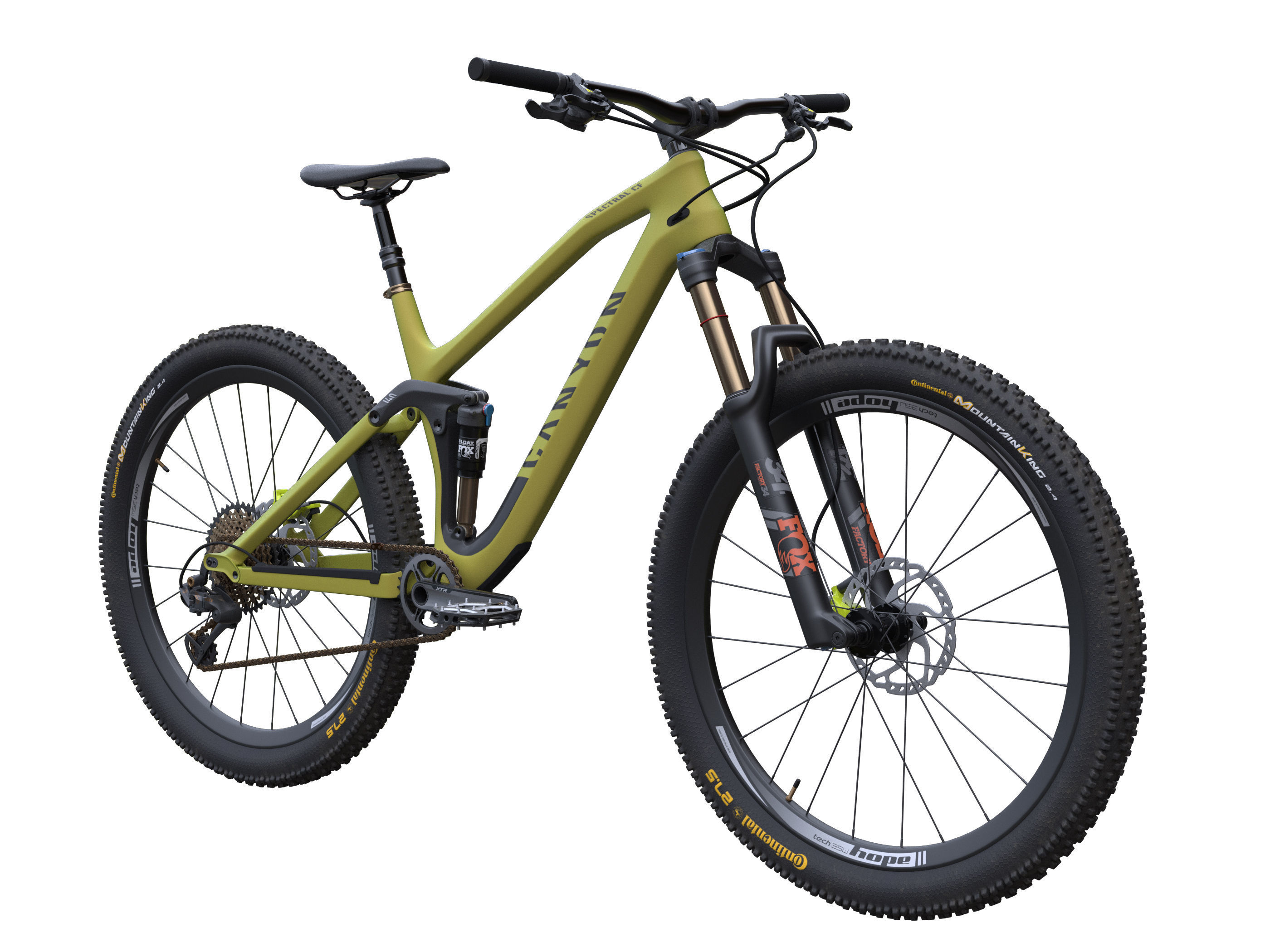 Mountain Bike Canyon 3D model_1