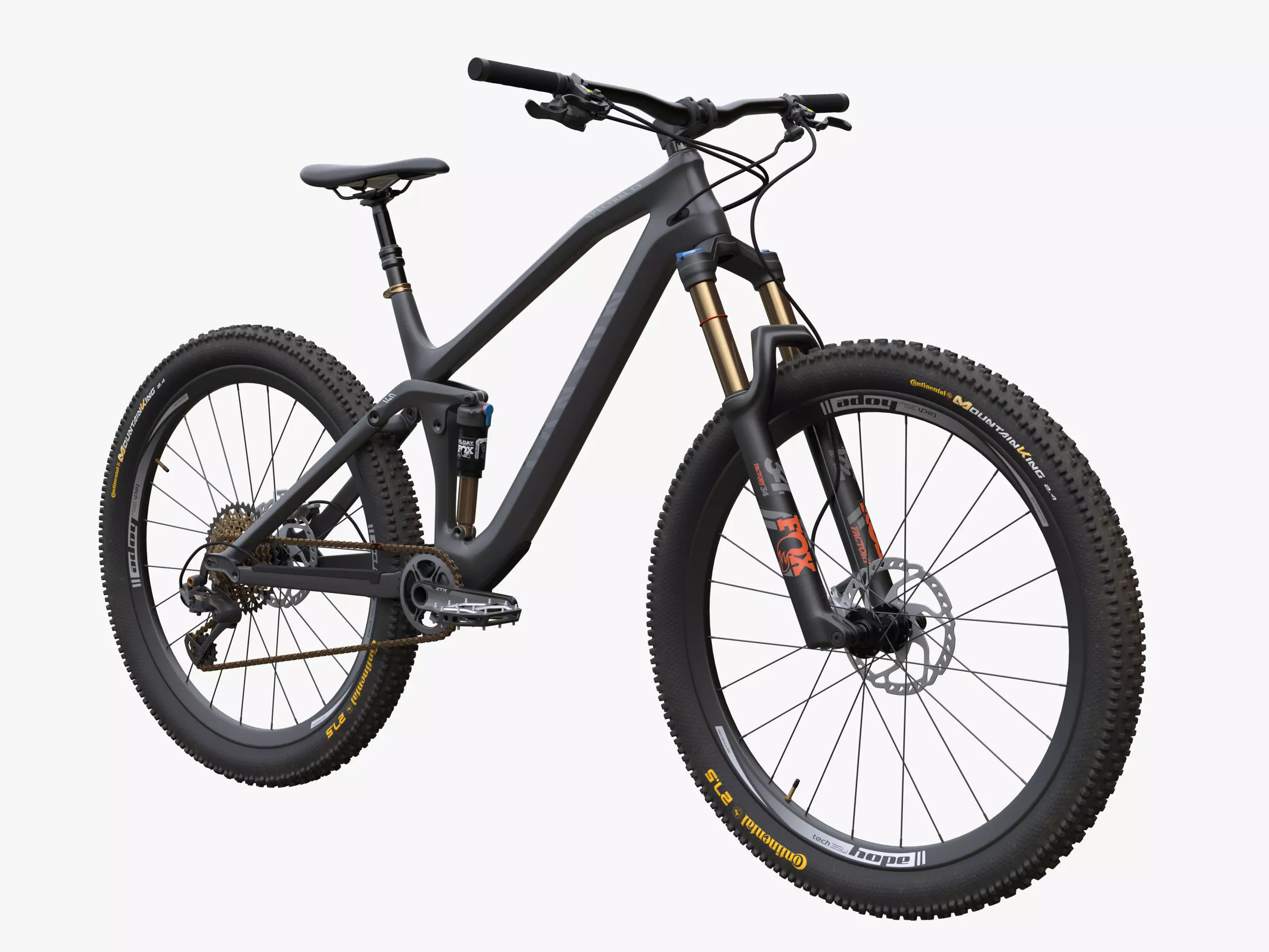 Mountain Bike Canyon 3D model_0