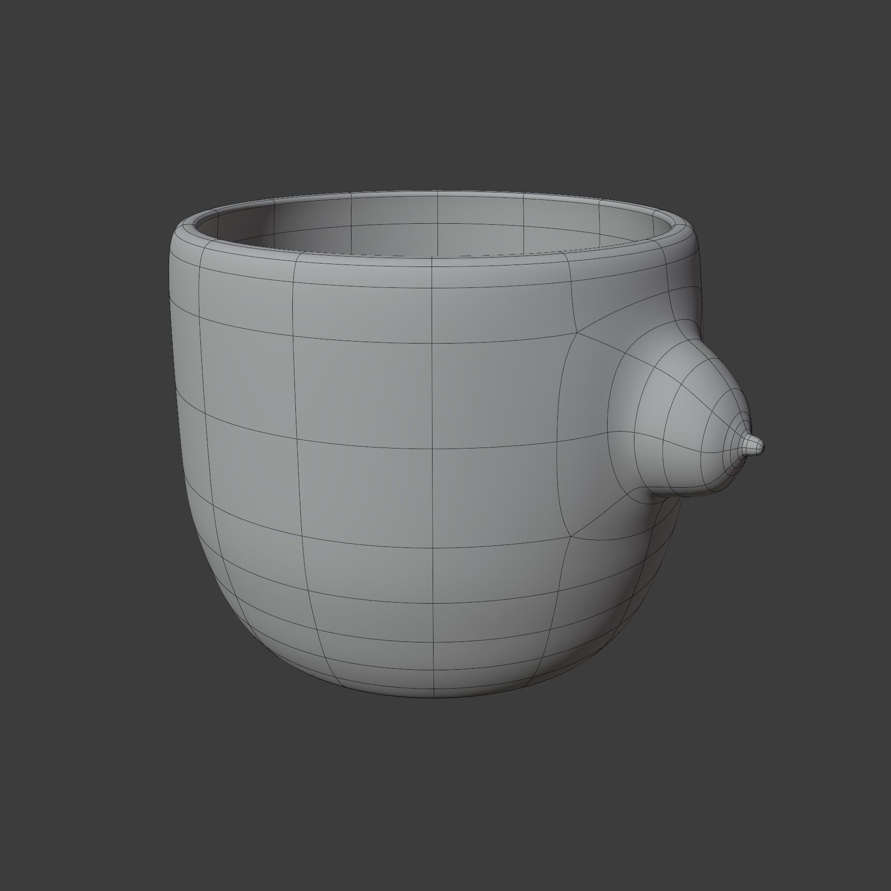 Dru Planter 3D model_10