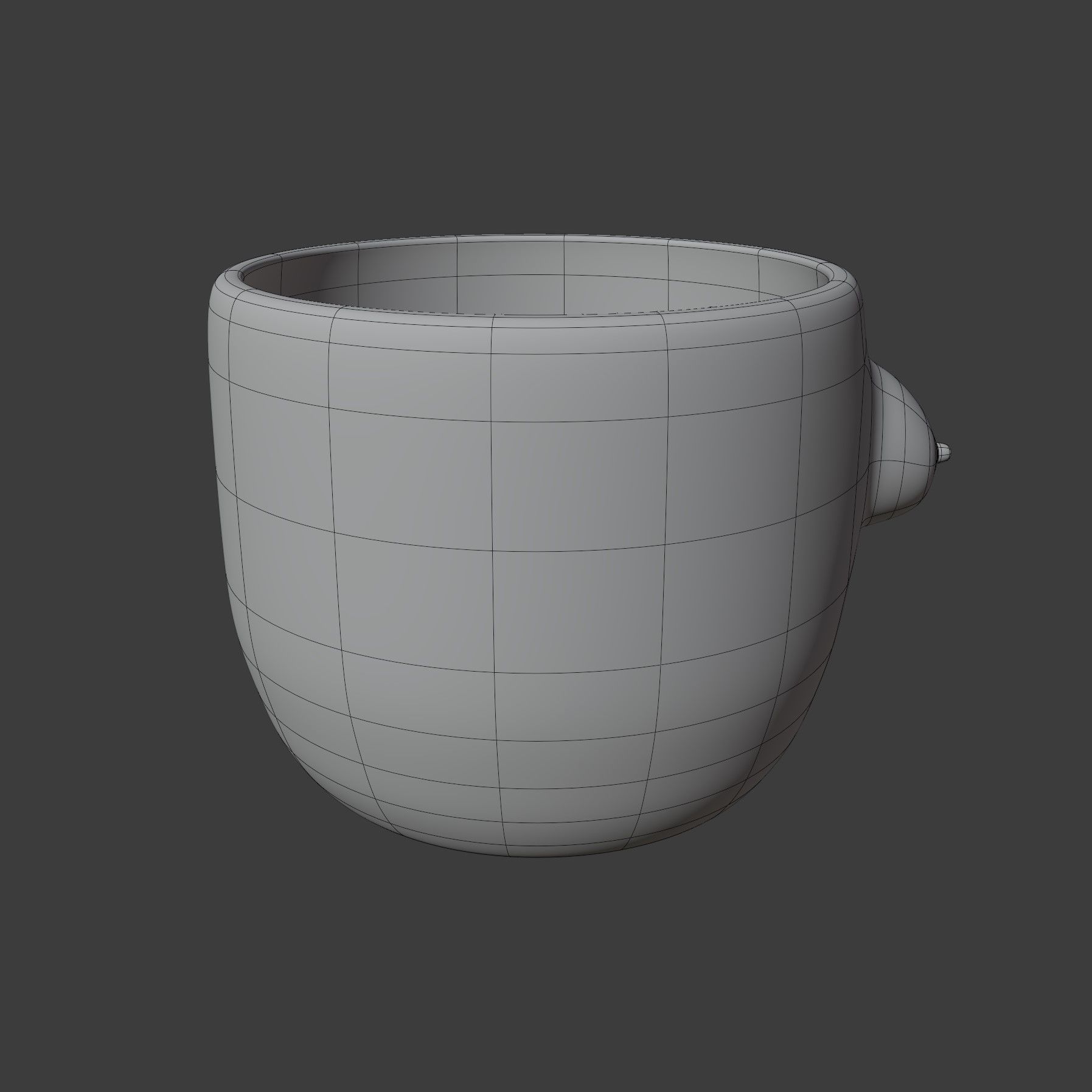 Dru Planter 3D model_11