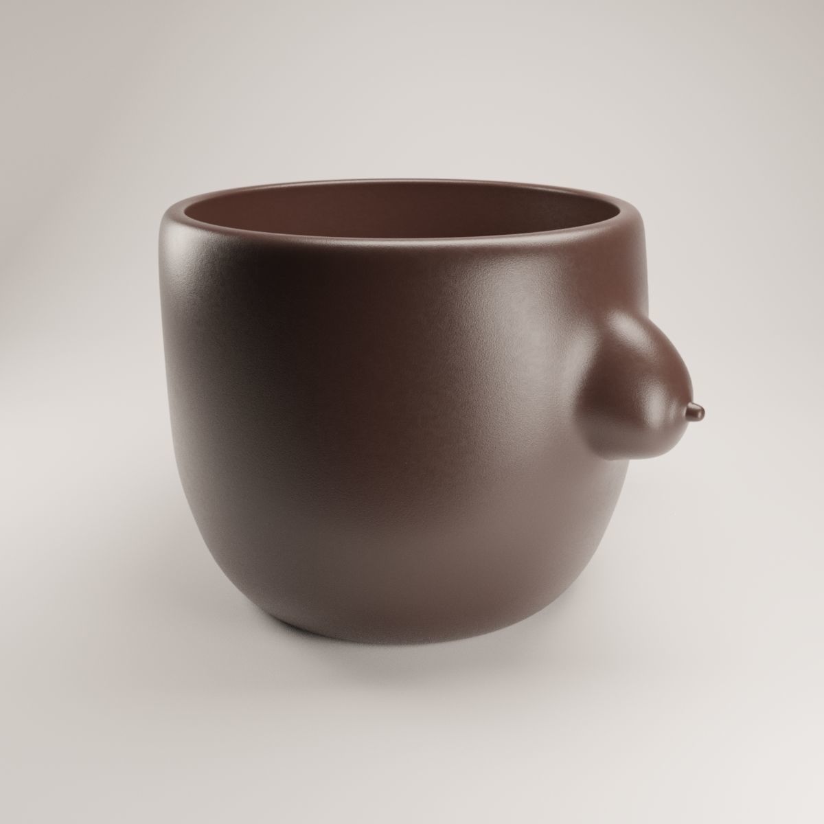 Dru Planter 3D model_2