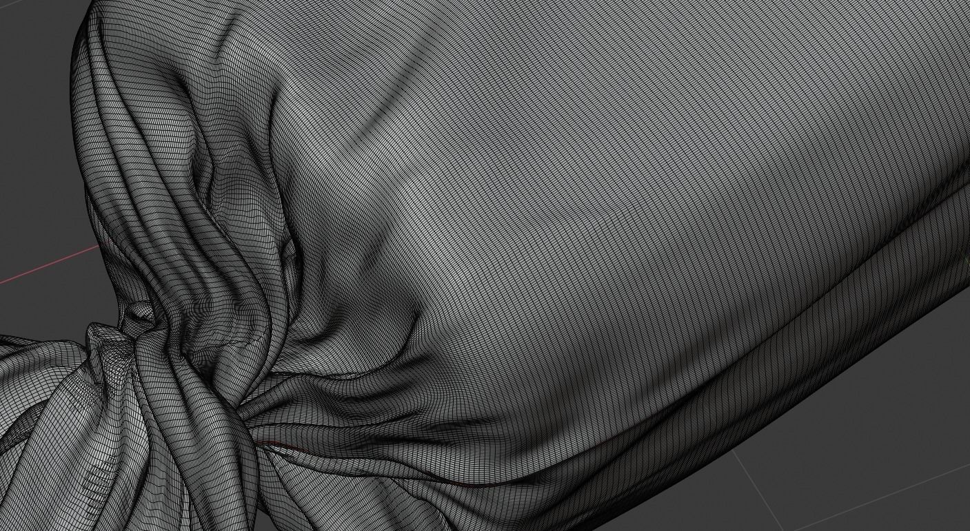 Candy wrapper 3D model_4