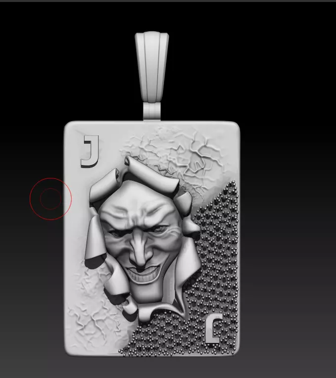 pendants Joker 3D print model_0