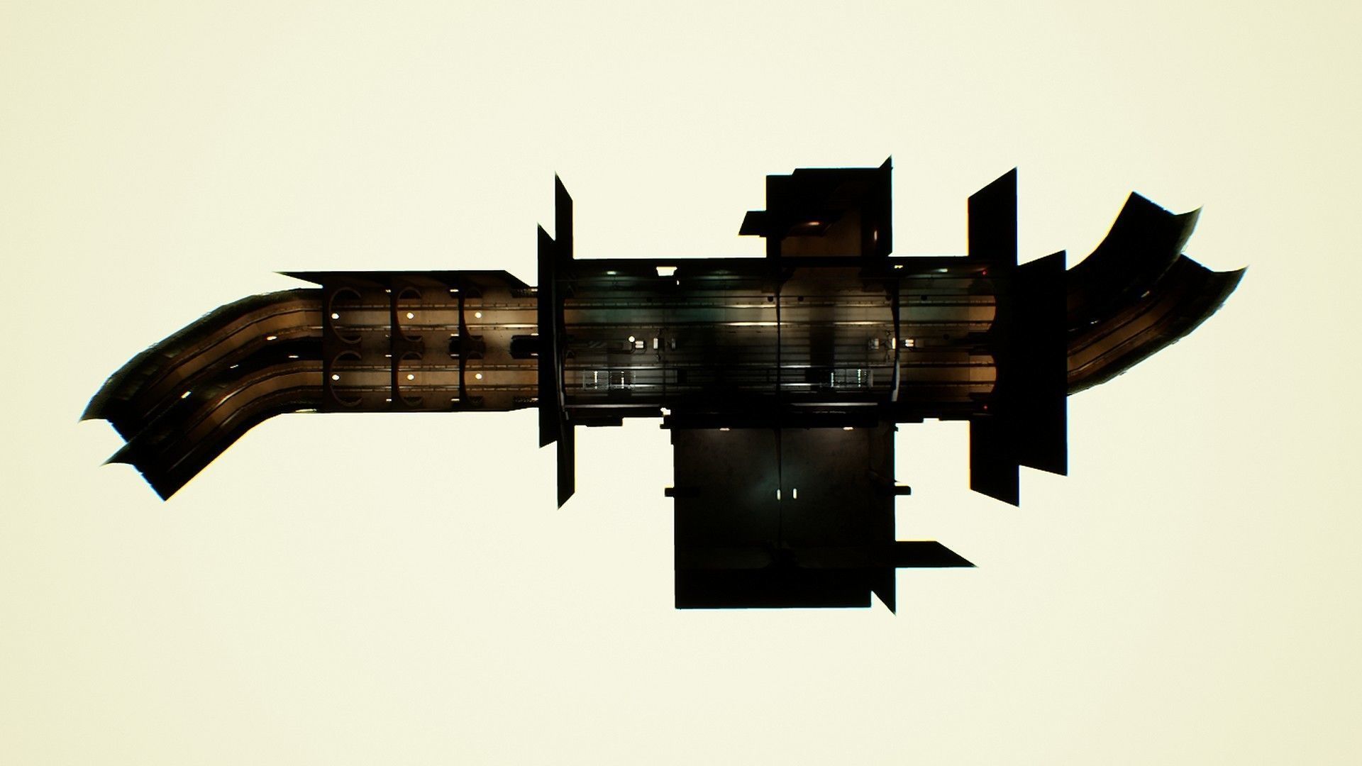 Metro Maintenance Station Pack Low-poly 3D model_9