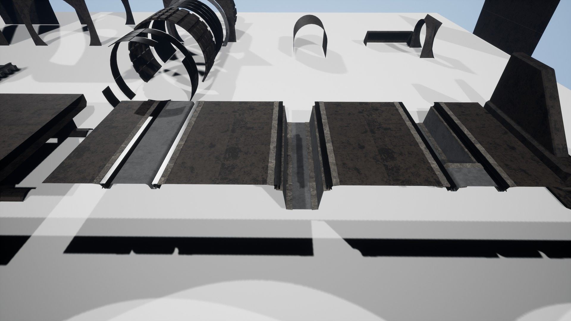 Metro Maintenance Station Pack Low-poly 3D model_12