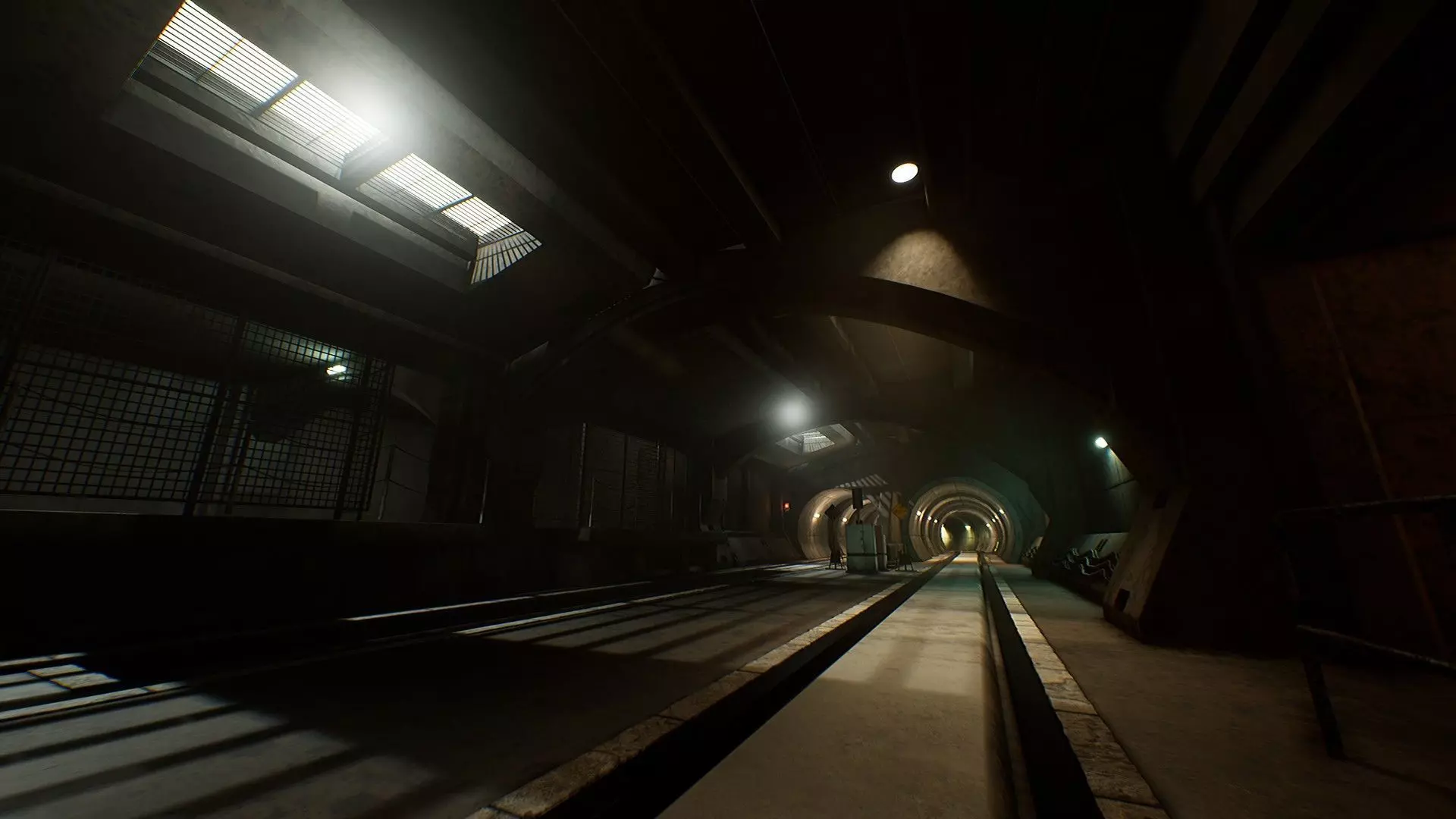 Metro Maintenance Station Pack Low-poly 3D model_0