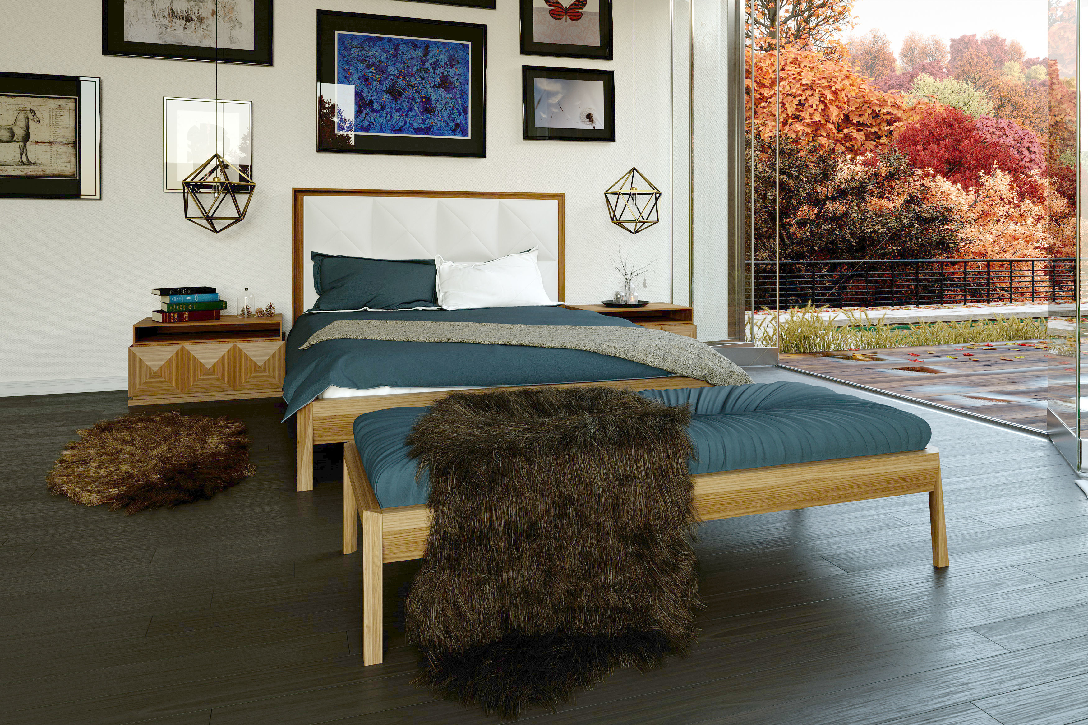 Bedroom For furniture photography 3D model_4