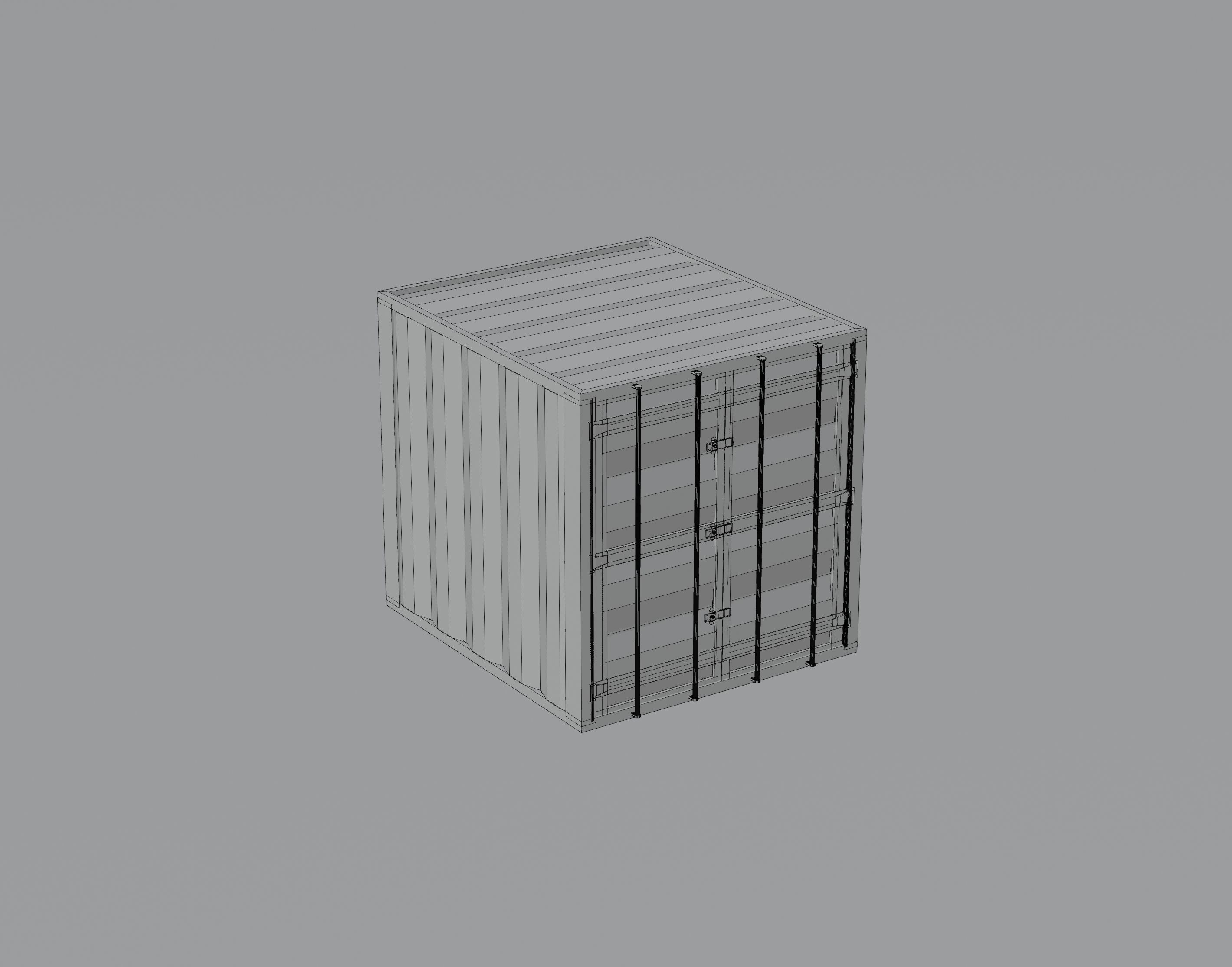 Sea Container PACK 3D model_10