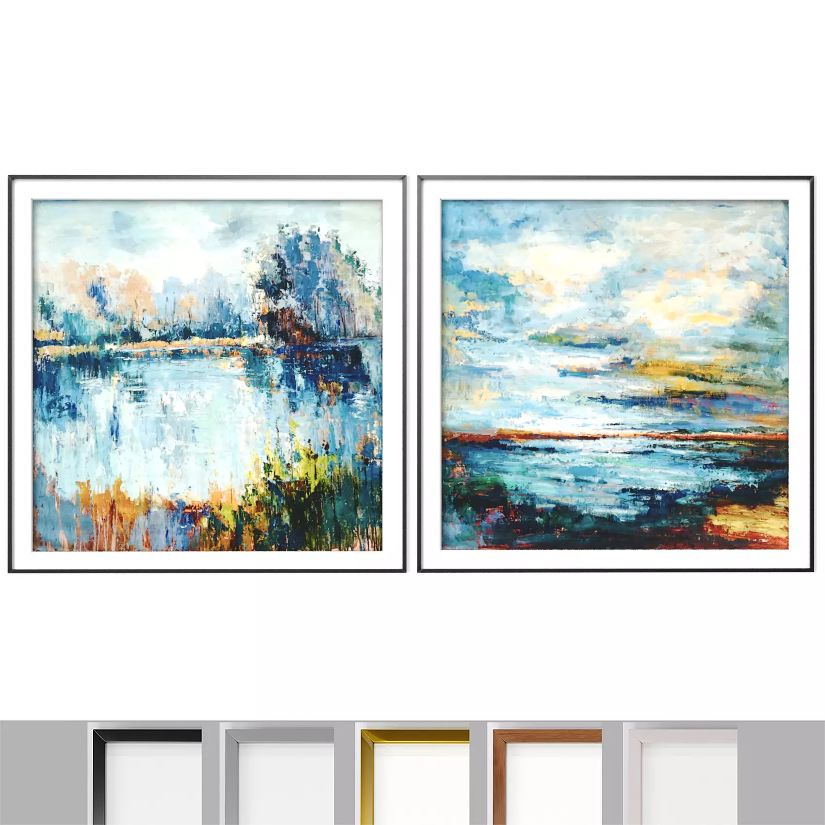 Art Frames 142- Impressionist Art 4 3D model_0