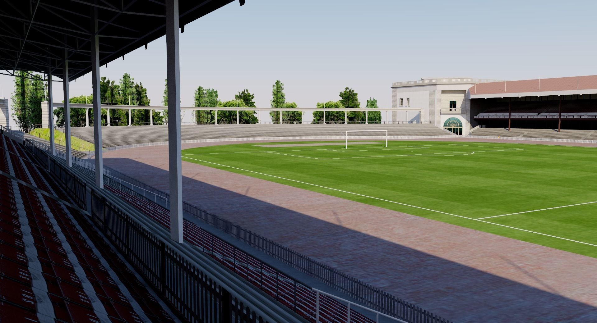 Old Olympisch Stadion - Antwerp Belgium 3D model_7