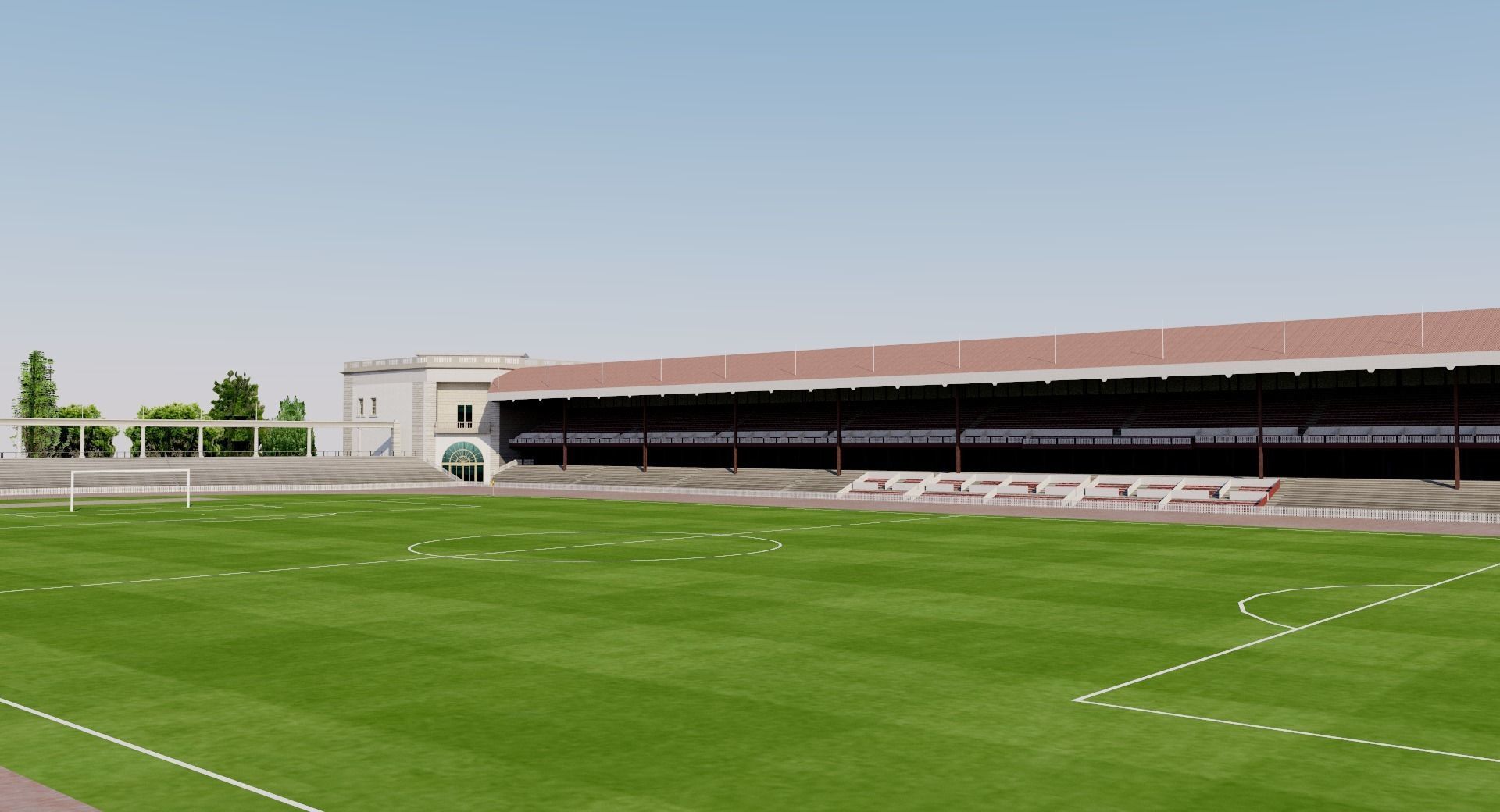 Old Olympisch Stadion - Antwerp Belgium 3D model_5