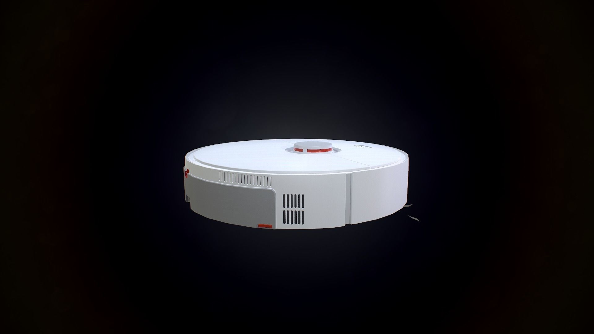 Vacuum Robot - Gest Low-poly 3D model_6