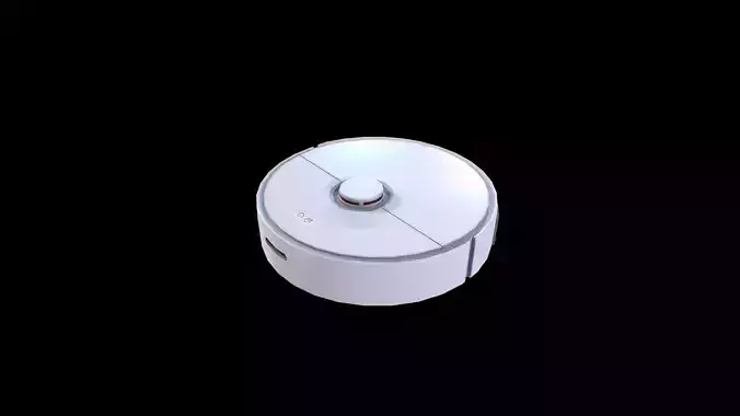 Vacuum Robot - Gest Low-poly 3D model