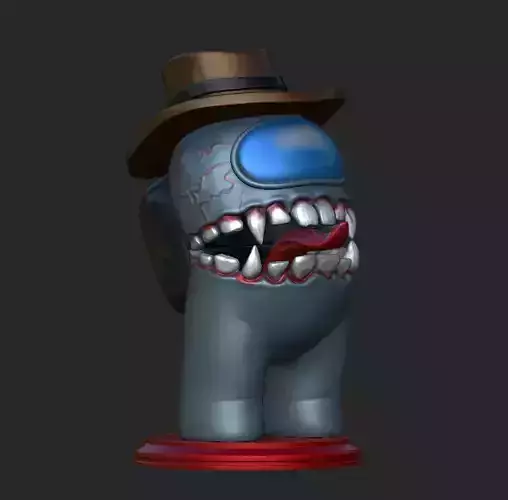 AMONG US VENOM Free 3D print model