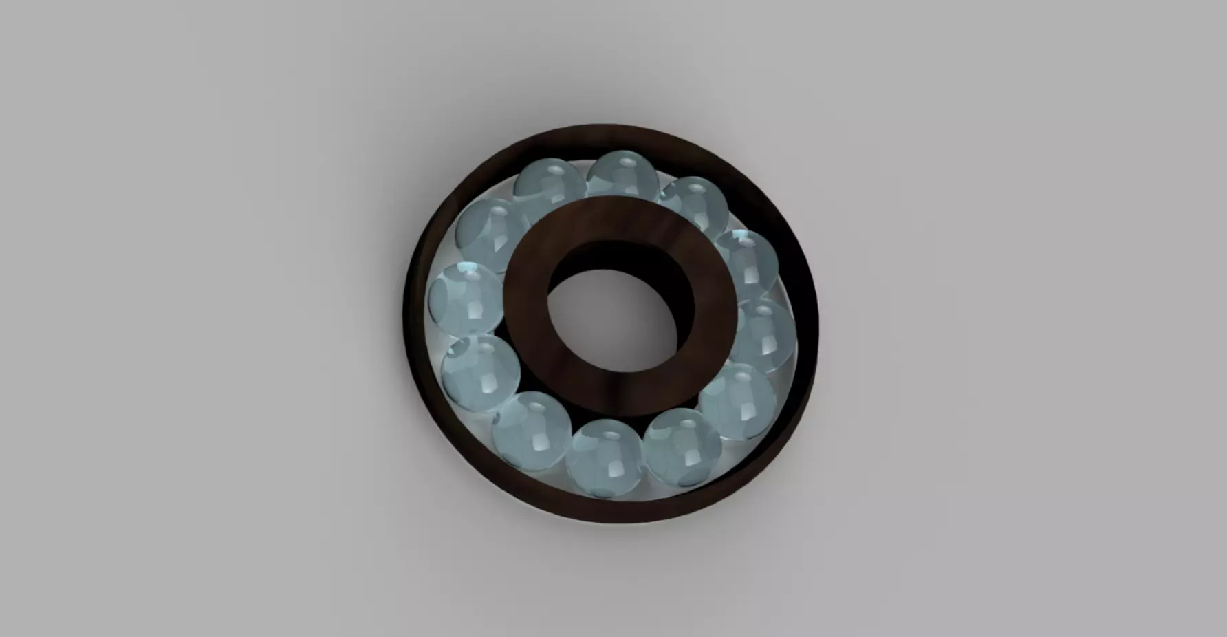 Ball-bearing 12 balls Free 3D print model