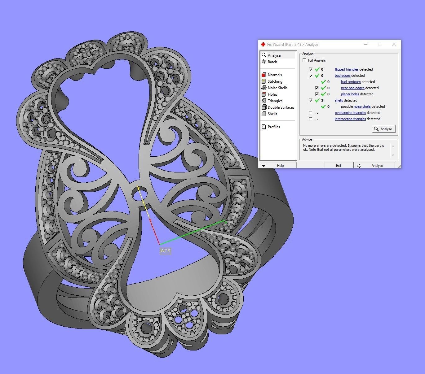 Ring and Earrings 2 3D print model_9