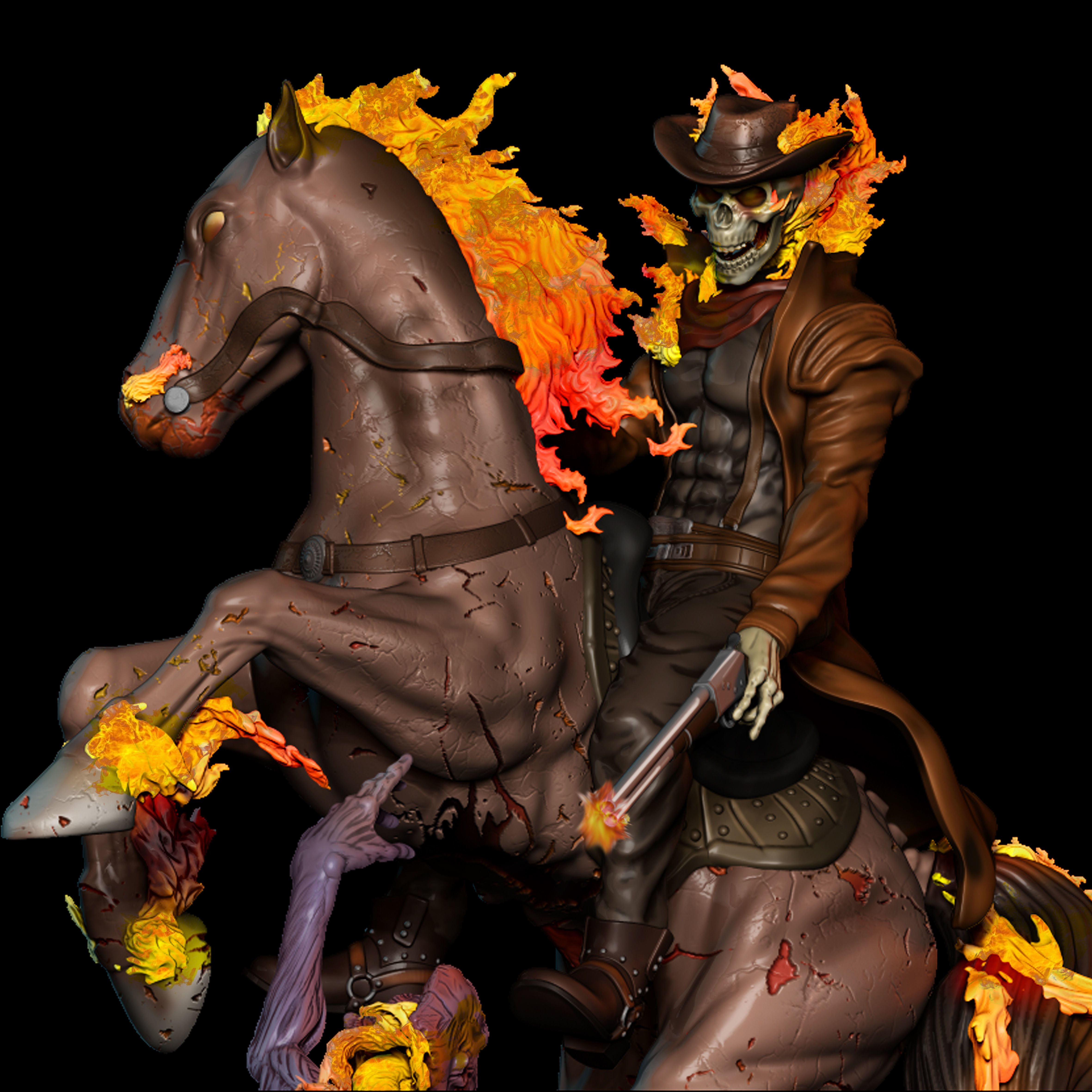 3D model CARTER SLADE GHOST RIDER CGTrader