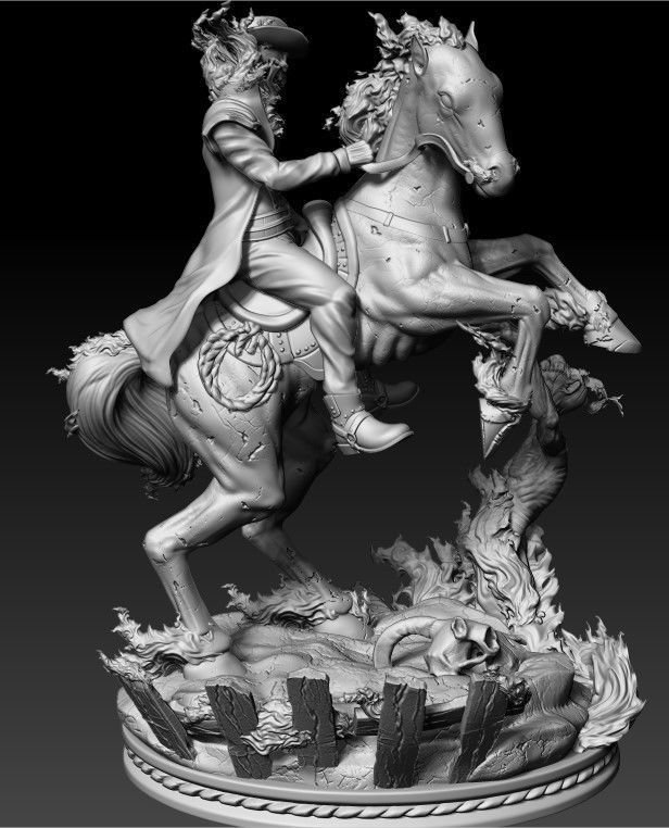 CARTER SLADE GHOST RIDER 3D model_1