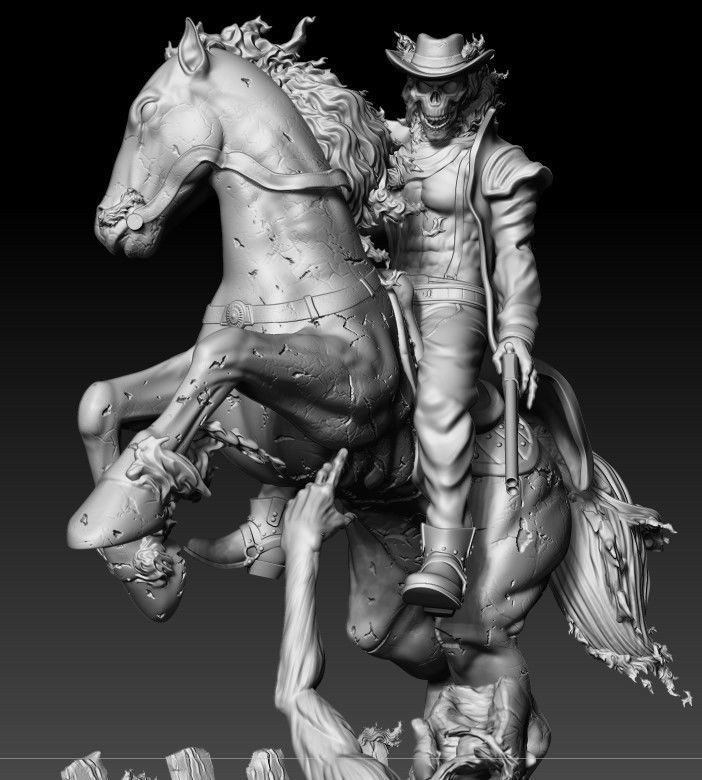 CARTER SLADE GHOST RIDER 3D model_5