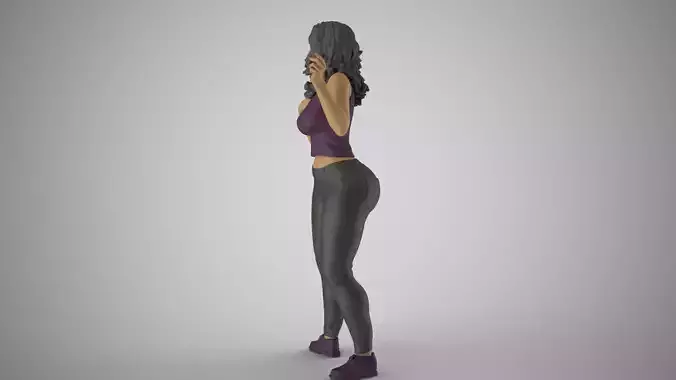Biased Woman 3D print model