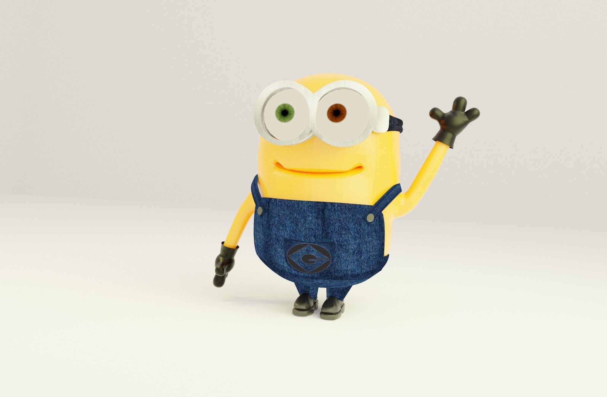 BOB the Minion 3D print model_4