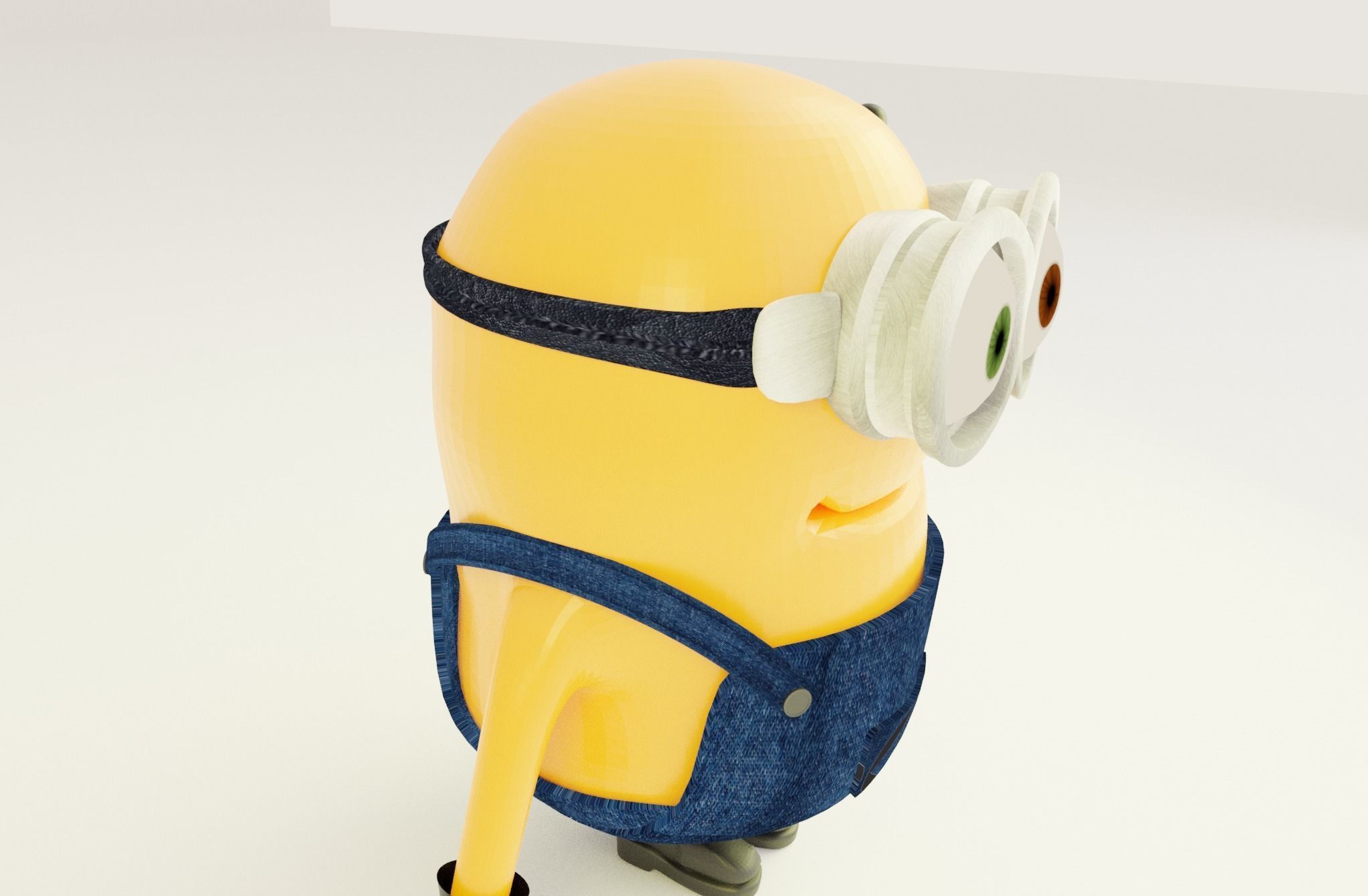 BOB the Minion 3D print model_3
