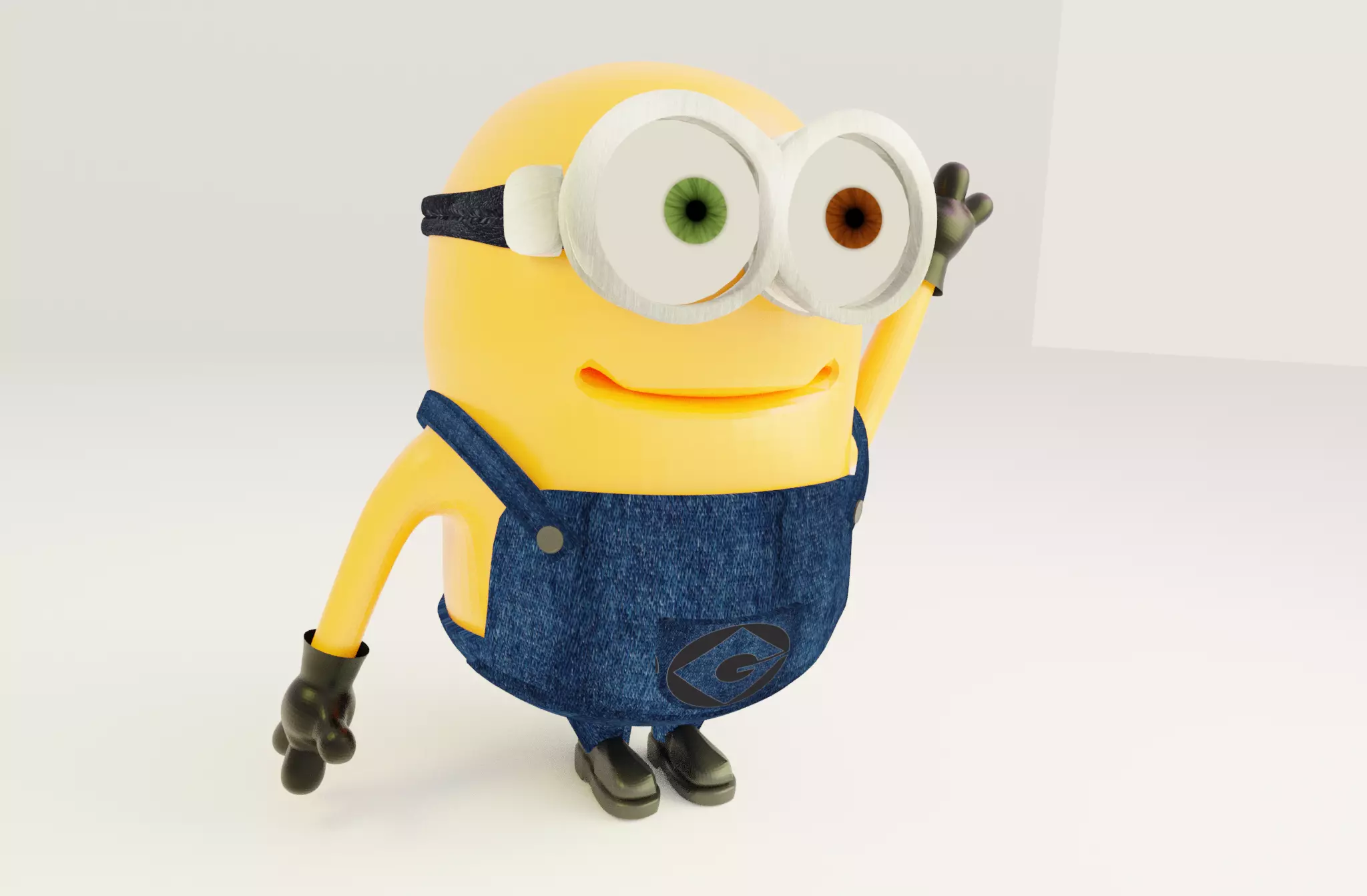 BOB the Minion 3D print model_0