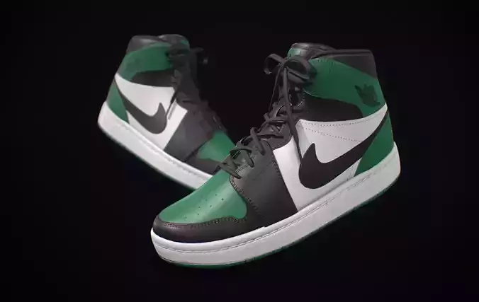 Nike Air Jordan Green White