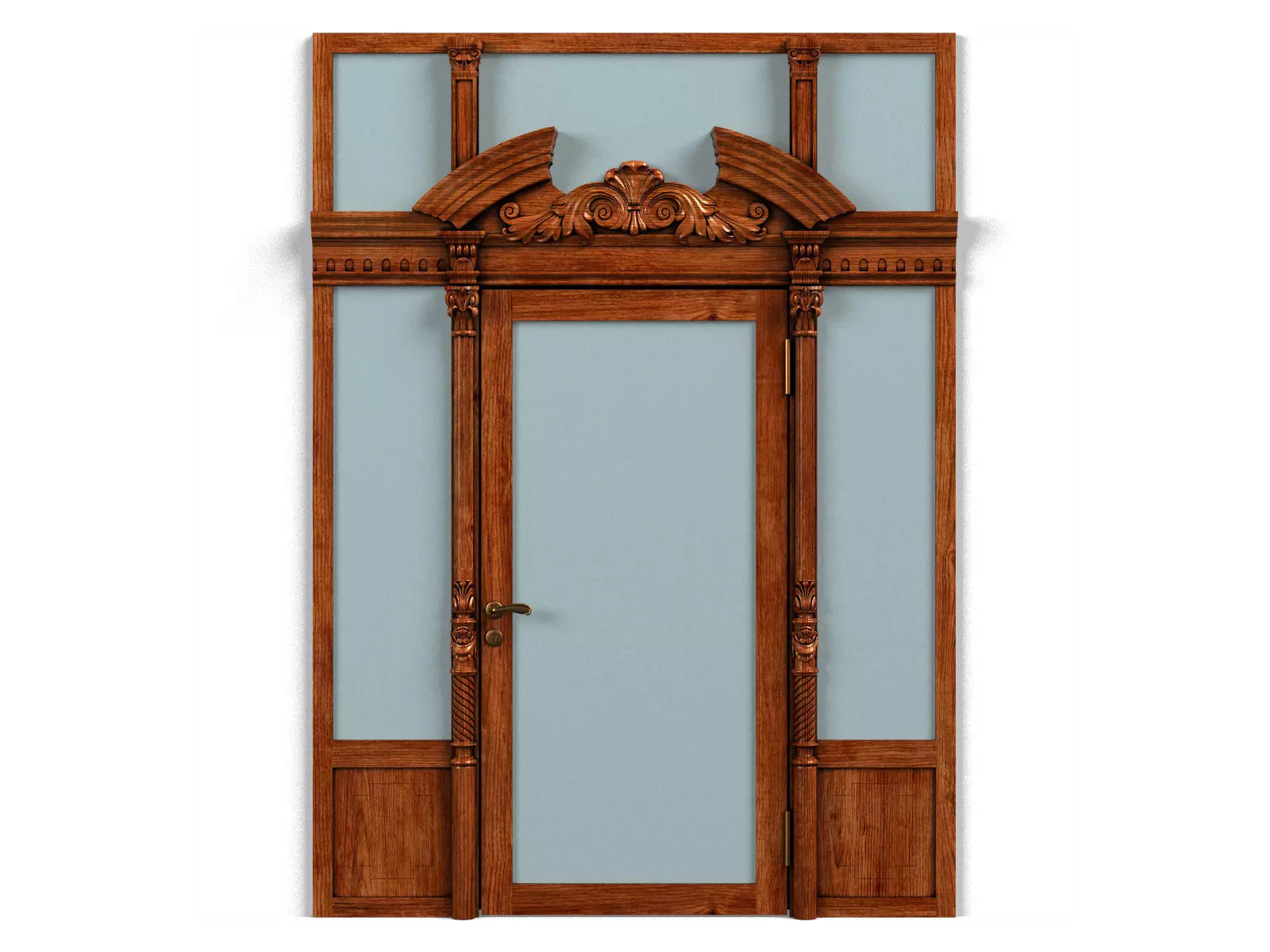 Door0051 victorian door 3D model_0