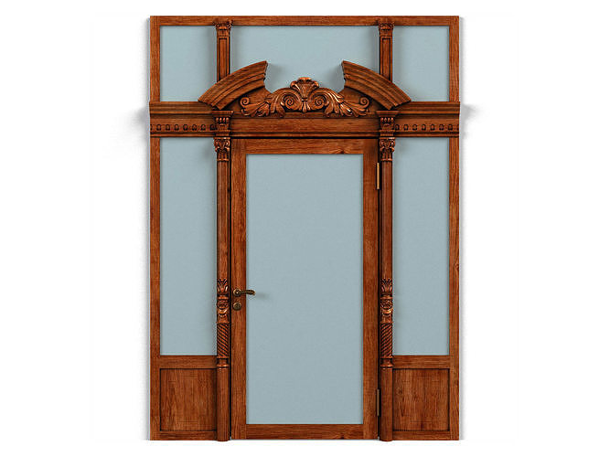 Door0051 victorian door 3D model