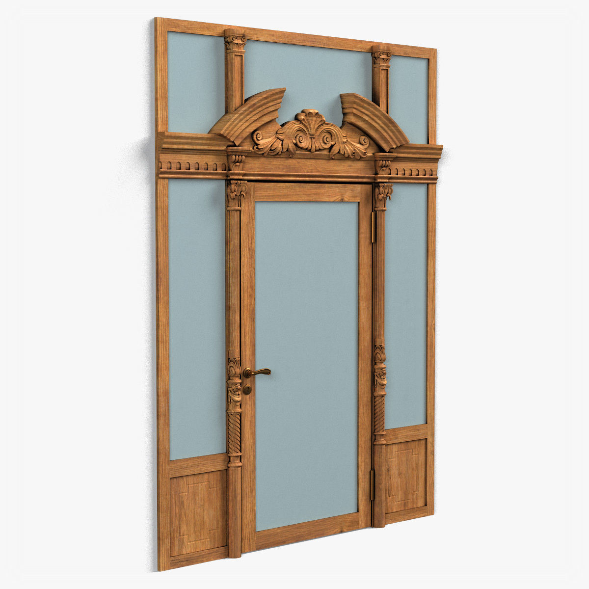 Door0051 victorian door 3D model_8